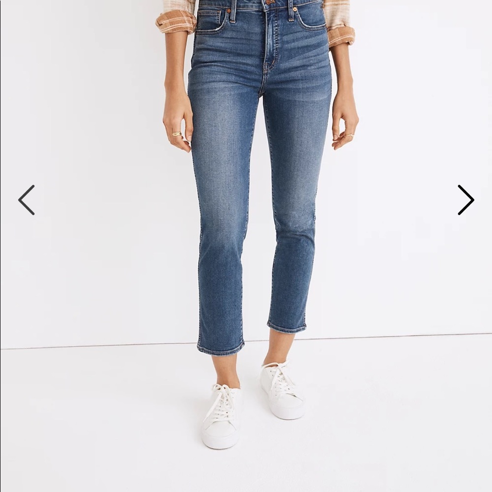 Madewell curvy stovepipe (nwt)